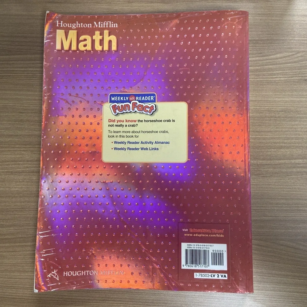 Houghton Mifflin Mathematics, Level 2, Student Edition Paperback‎ 2005 2nd grade